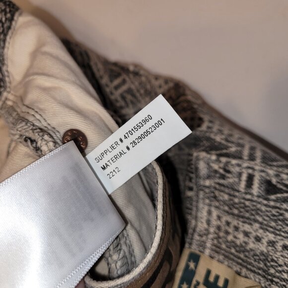 Ralph Lauren RRL Southwestern Printed Vintage Straight Leg Jeans - Picture 14 of 14